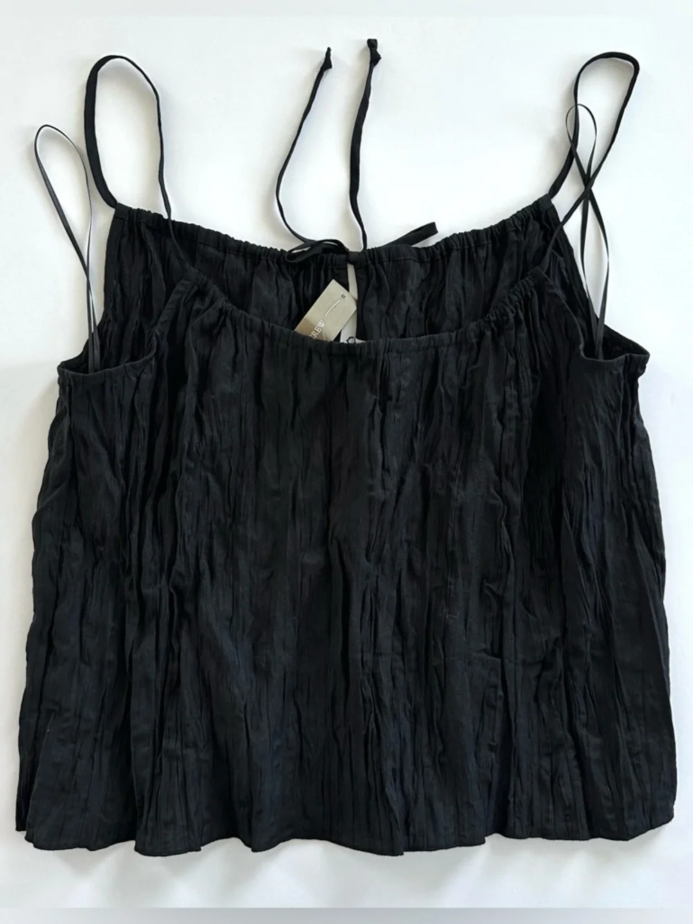 J.Crew Crinkled Tank Top in Black | XL |
NWT - Picture 4 of 12